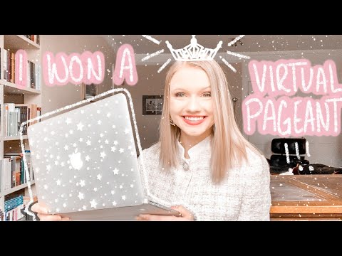 I WON A VIRTUAL PAGEANT | winning a Miss America local preliminary competition