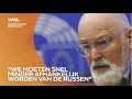 Timmermans wil dat Europa snel minder afhankelijk wordt van Russisch gas
