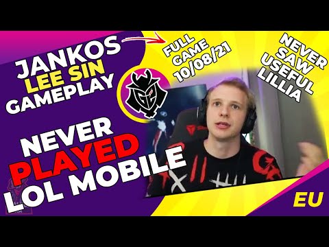 G2 Jankos Talks - I Never Played Mobile League Of Legends | Way Too Much Food at G2 Team Dinner!