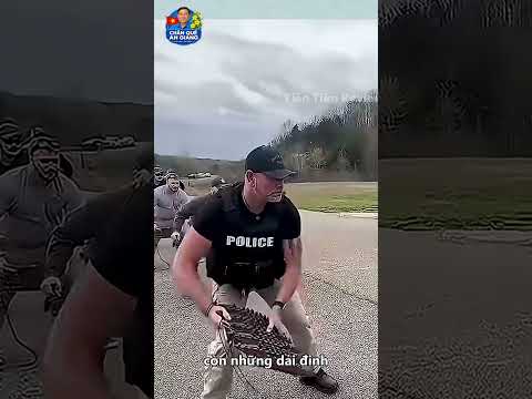Đây là cách mà Police Mỹ xử lý rải đinh hạ tốc xe ô tô