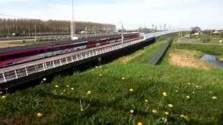 preview picture of video 'Fyra Amsterdam - Breda passing Leiderdorp'
