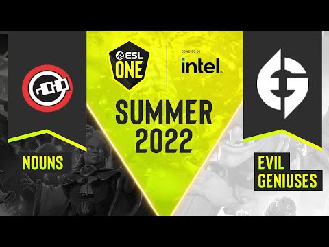 Dota2 - Evil Geniuses vs. Nouns - Game 3 - DPC NA Tour 3 - ESL One Summer 2022