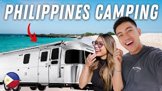 Trailer Camping on a BEACH in the PHILIPPINES! 🇵🇭