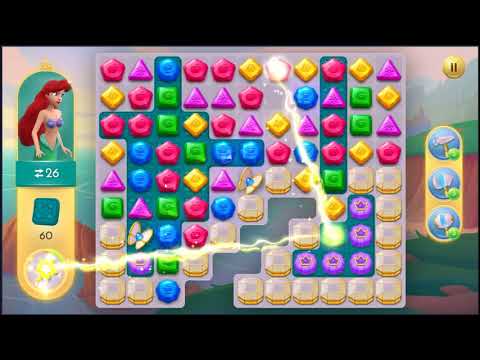 Disney Princess Majestic Quest Level 146 - NO BOOSTERS + FULL STORY 👸 | SKILLGAMING ✔️