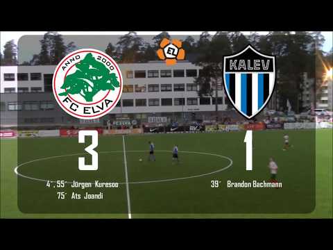 11. voor 2018: FC Elva - Jk Tallinna Kalev U21 3:1 (1:1)