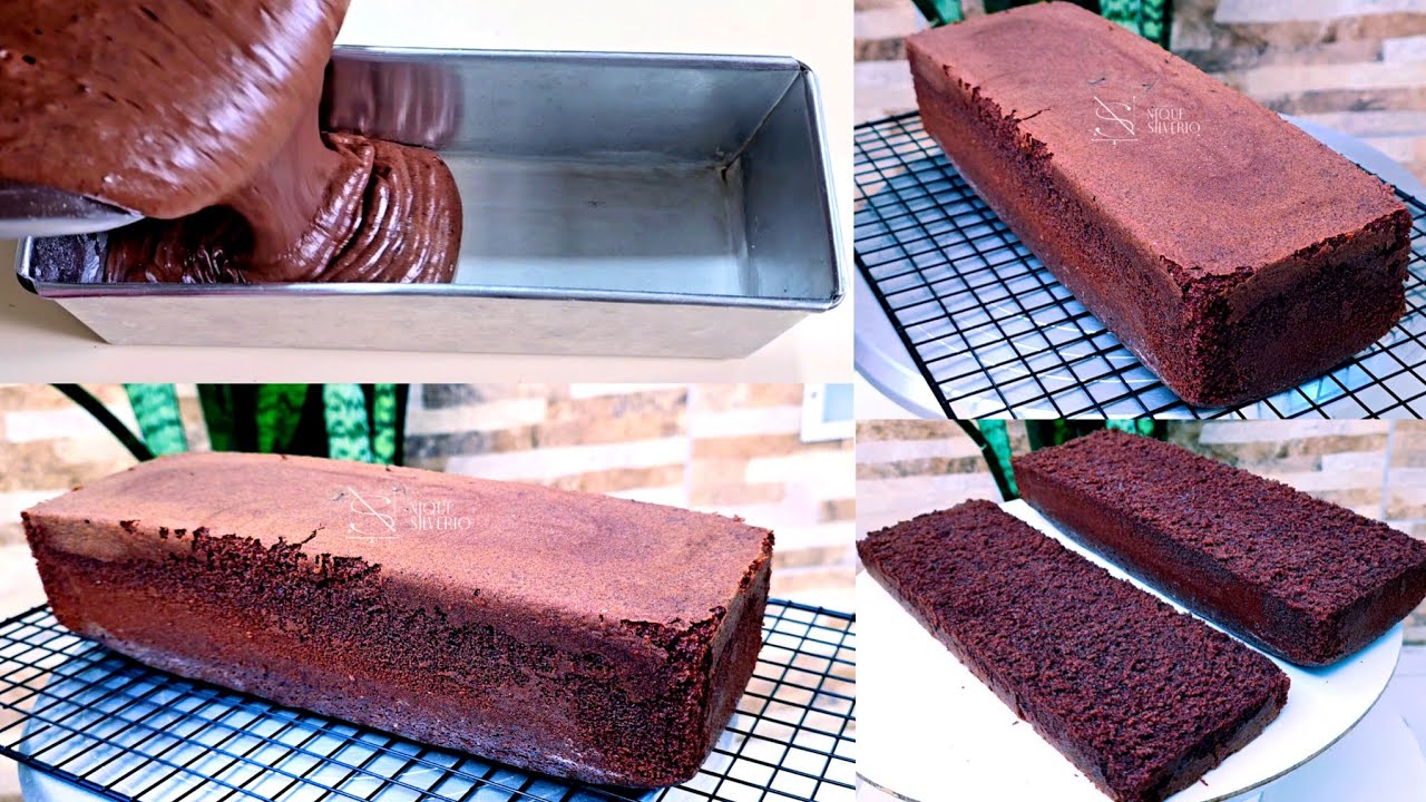 MASSAS DE MILHÕES VERSÃO CHOCOLATE🍫/ SLICE CAKES/ PARA FORMA 30X10X10/💣🇧🇷