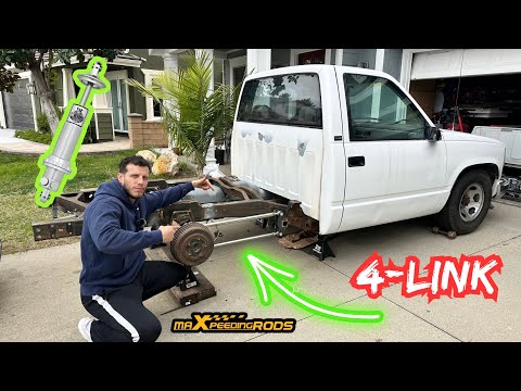 OBS CHEVY GETS A 4-LINK SUSPENSION (Part.1)