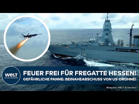 FREGATTE HESSEN: Erfolge und Pannen im Roten Meer! Deutsches Kriegsschiff bekämpft Huthi-Drohnen!