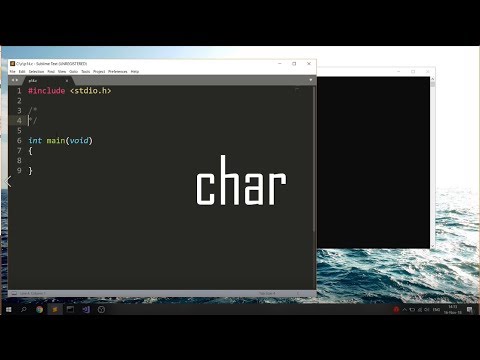 Programare pentru incepatori Limbajul C. Lectia 14. char.