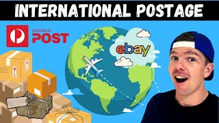 How to Set Up & Send International Postage on eBay using Australia Post