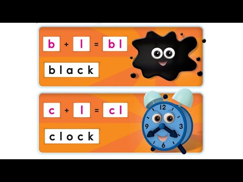 Oxford Phonics World student book level 4 - Consonant blends - disc 1 - unit 1 - bl cl - black clock