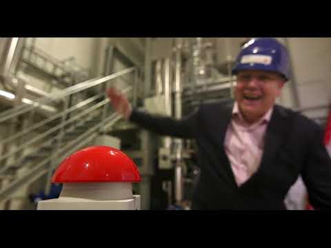 Opening new distillation plant Isobionics in Geleen (Netherlands)