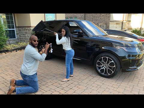 I STOLE CARMEN PRICHETT BRAND NEW 2021 RANGE ROVER AND TOOK IT ON A JOY RIDE