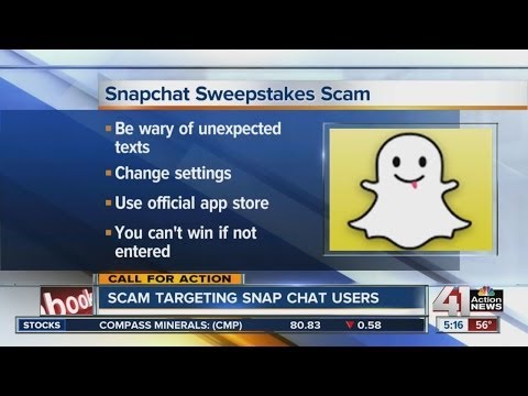 Snapchat Scams