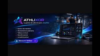 Athlixor – Logiciel de gestion pour salle de sport | Tableau de bord membres et 