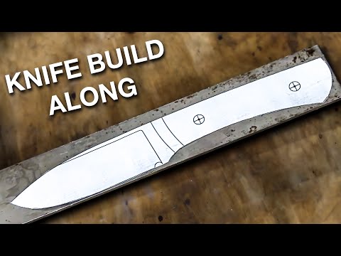 Knife Making 101: I make a Knife with basic tools pt. 1