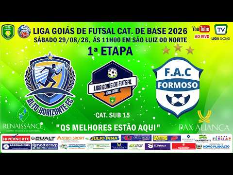 LIGA GOIÁS CAT DE BASE PAX ALIANÇA CLINÍCA RENAISSANCE 2026