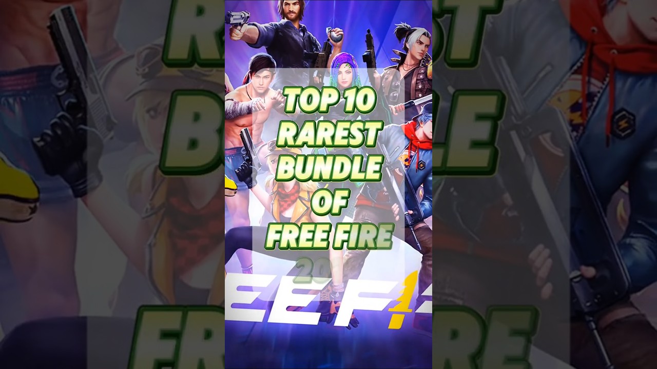 TOP 10 RAREST BUNDLE IN FREE FIRE 2026 🤯🥶#trending #shorts