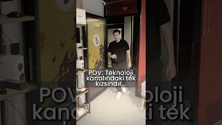 Teknoloji kanalında kız olmak🫢