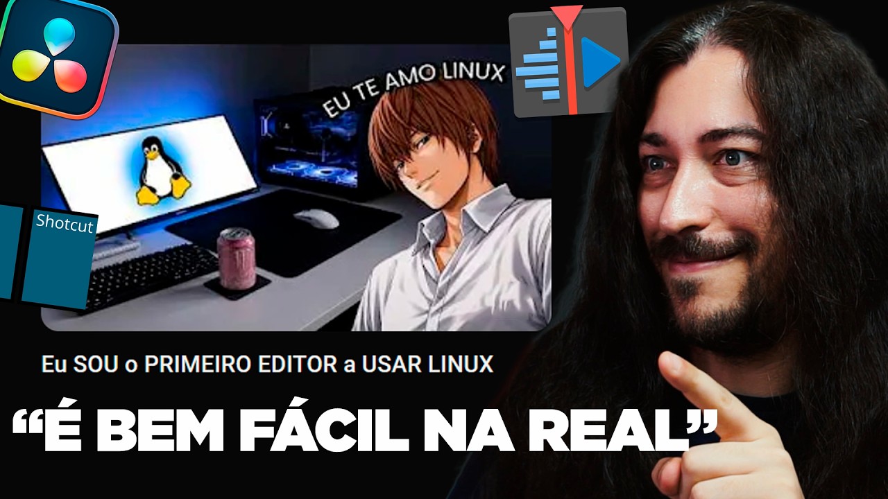 ESSE EDITOR DE VÍDEO MIGROU PRO LINUX (react a @oSmileee )| Tecnologia e Classe