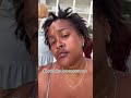 Black Woman gets sun burn.