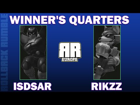 Isdsar (C.Falcon) vs Rikzz (Fox) | Winner's Quarters | Rollback Rumble: Europe!