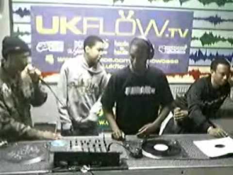 d double e guesting on the grime squad set