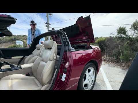 Convertible top manual open and close- 1993 Nissan 300zx San Francisco California