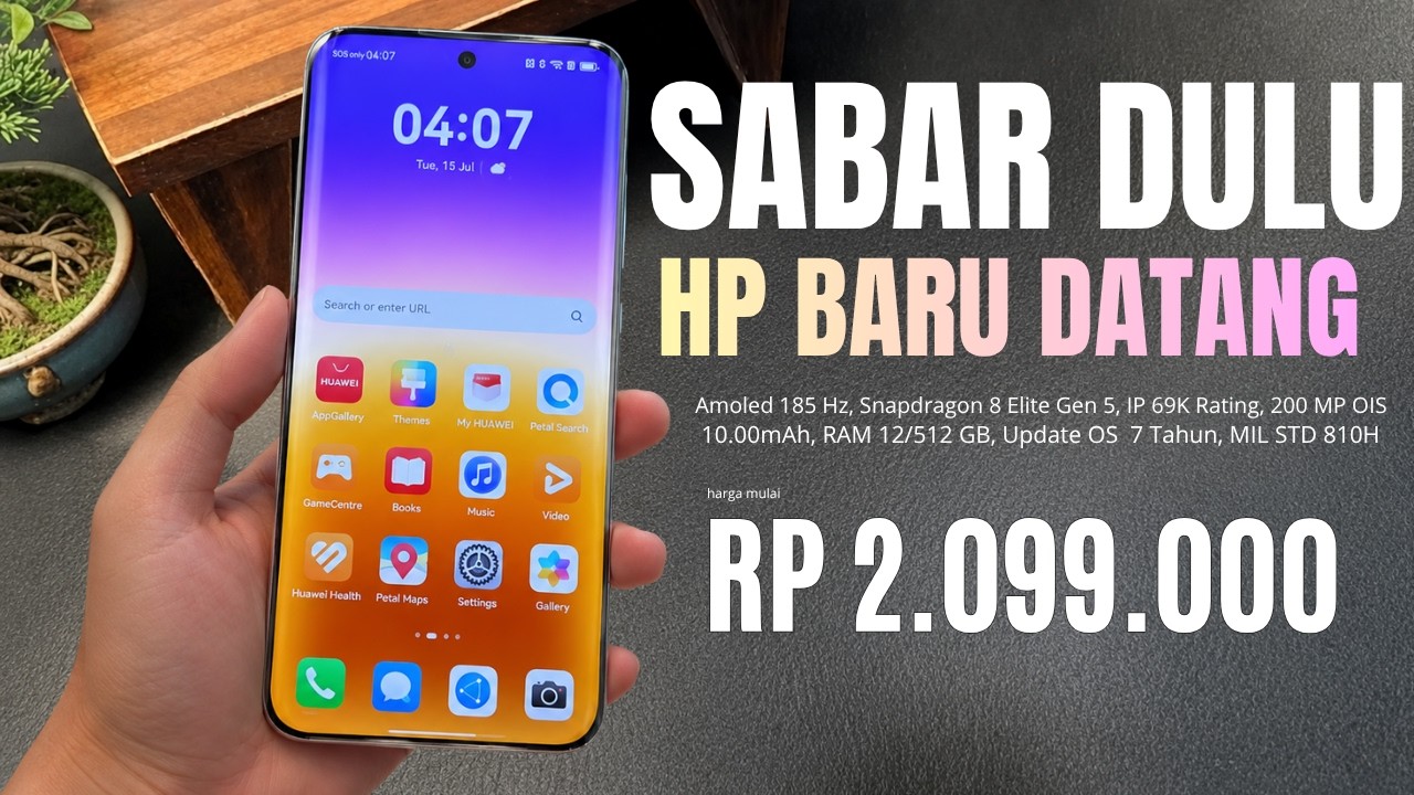 SABAR JANGAN BELI HP DULU‼️RAM 12/512GB, 10.000mAh - INI HP TERBARU YANG AKAN RILIS DI INDONESIA