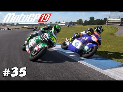 MotoGP 19 Career Mode Part 35 - 3 WAY BATTLE! | PS4 PRO Gameplay #AustralianGP