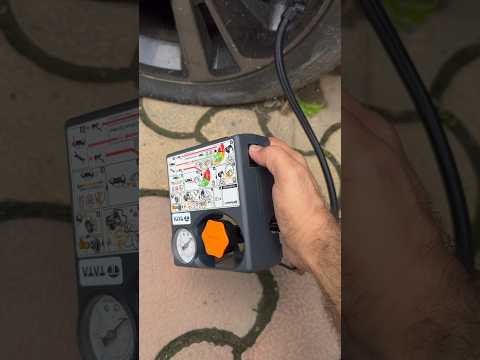 How to use car tyre inflator? #inflator #cargadgets #shorts #youtubeshorts #ytshorts