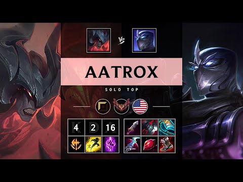 Aatrox Top vs Shen - NA Grandmaster Patch 14.22