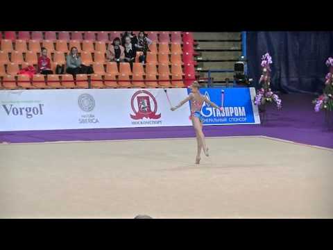 Telegina Yuliana (ISR)  clubs Grand Prix Moscow-Alina Cup 2016 qual. jun.
