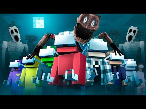 Minecraft Horror VR With 7 People is Chaotic