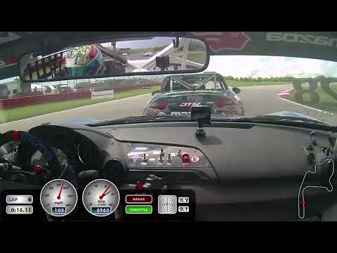 19 PASSES IN 15 MINUTES | 2022 Mazda MX-5 Cup Race #1 at Mid-Ohio