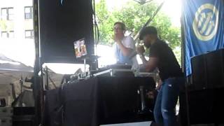 Pitchfork 2011 Chrissy Murderbot &amp; MC ZULU Perform Steakhouse Records &quot;Hyped Up&quot;