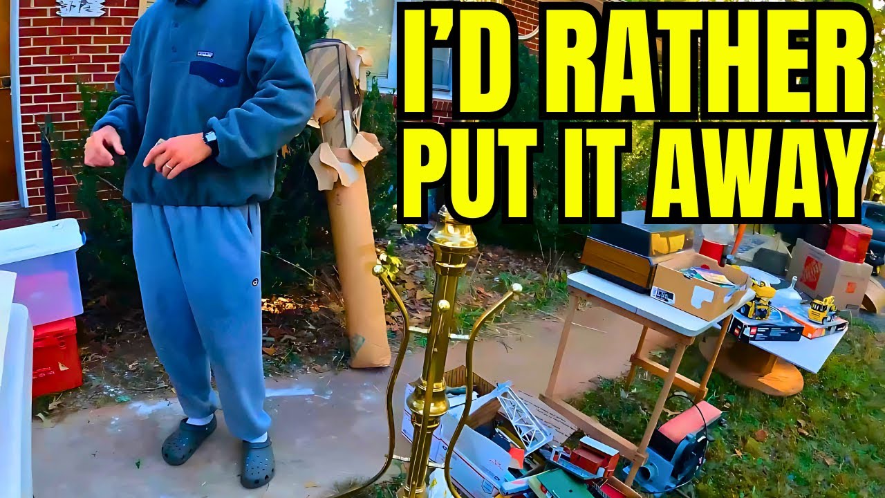 I'VE SEEN YOUR GARAGE SALE VIDEOS AND I DON'T WANT TO SELL TO YOU