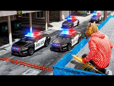 Setting Spike Traps To Stop Cops In GTA 5 RP