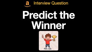 YouTube video 'Predict the Winner - Leetcode 486'