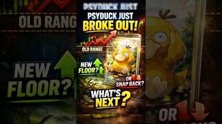 Psyduck 151 Just Shocked the Market! 🔥 New Floor or Crash? #pokemon #shorts