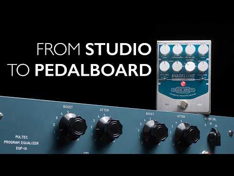 Introducing the EQDELUXE - Studio Equaliser & Drive
