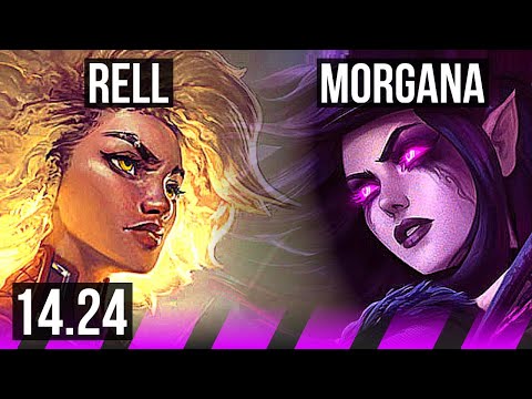 RELL & Miss Fortune vs MORGANA & Caitlyn (SUP) | KR Diamond | 14.24