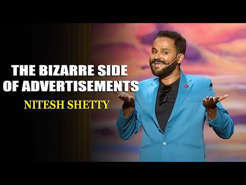 The Bizarre Side Of Advertisements | Nitesh Shetty | India's Laughter Champion