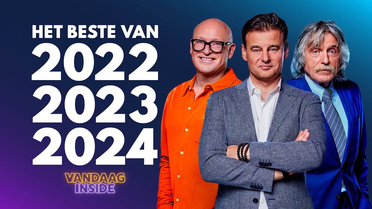 COMPILATIE: Het beste van Vandaag Inside 2022, 2023, 2024 | Derksen, Genee, Gijp
