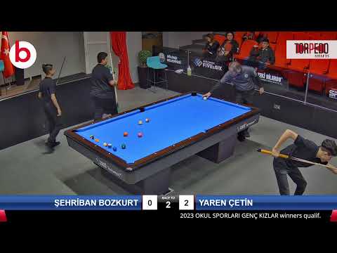 MERT CAN AKYÜREK & MİRAÇ BERK İNAN Bilardo Maçı - 