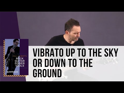 🎸 Paul Gilbert Guitar Lesson - Vibrato Up to the Sky or Down to the Ground - TrueFire