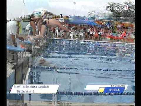 Serie 2 dei Staff. 4x50 Mista  Assoluti Maschi e Femmine - 11 Memorial Andrea Bettiol