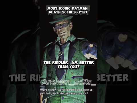 The most iconic Batman death scenes (pt2)