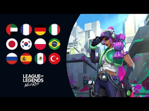 Chromacrash Samira - All Voice Lines - All Languages | League of Legends: Wild Rift