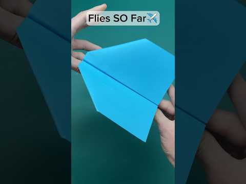 How to Make a SIMPLE Paper Airplane that Flies Far